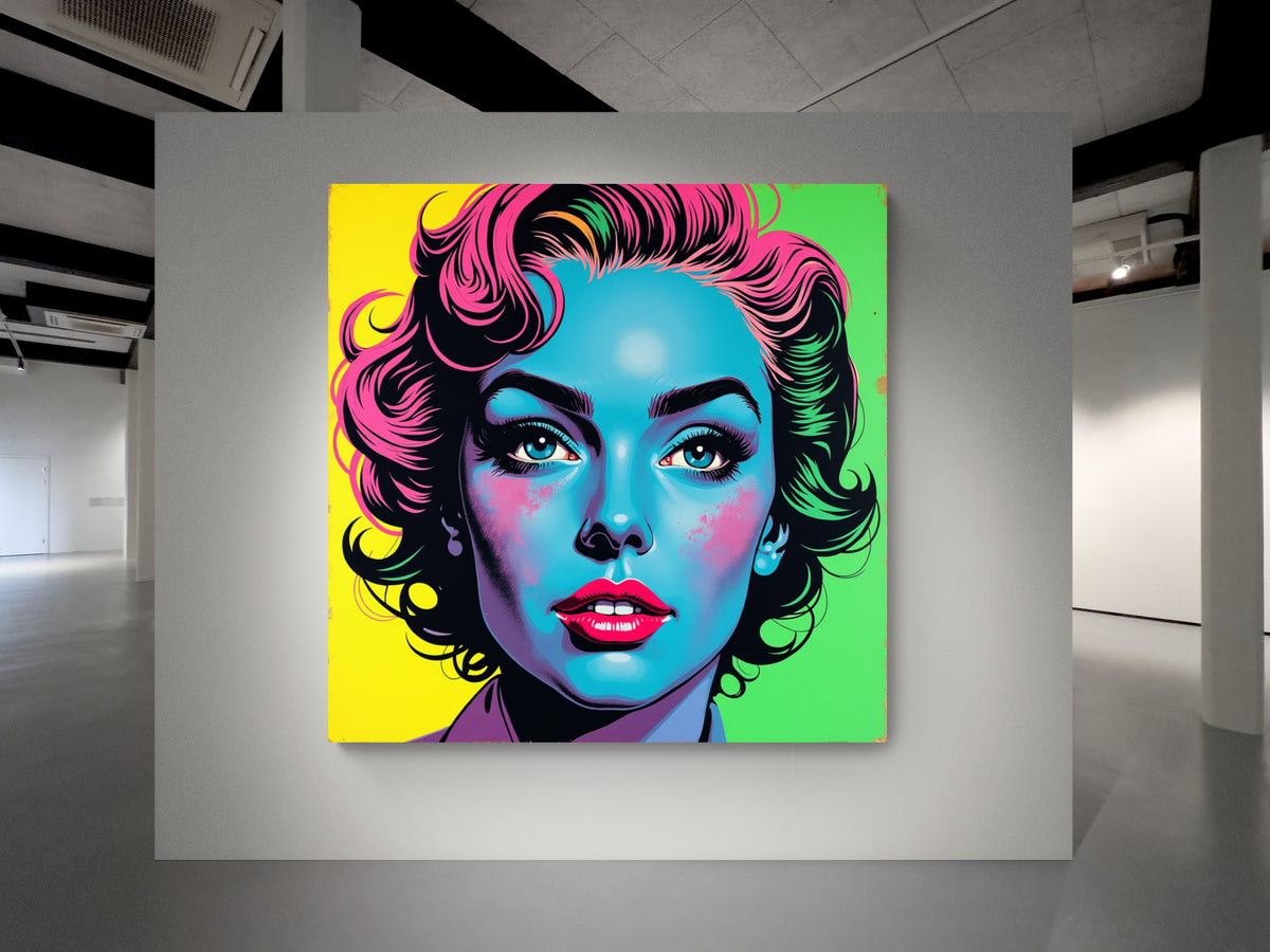 "Limited Edition" Digital Print - Blue Bombshells - #5 of 10.