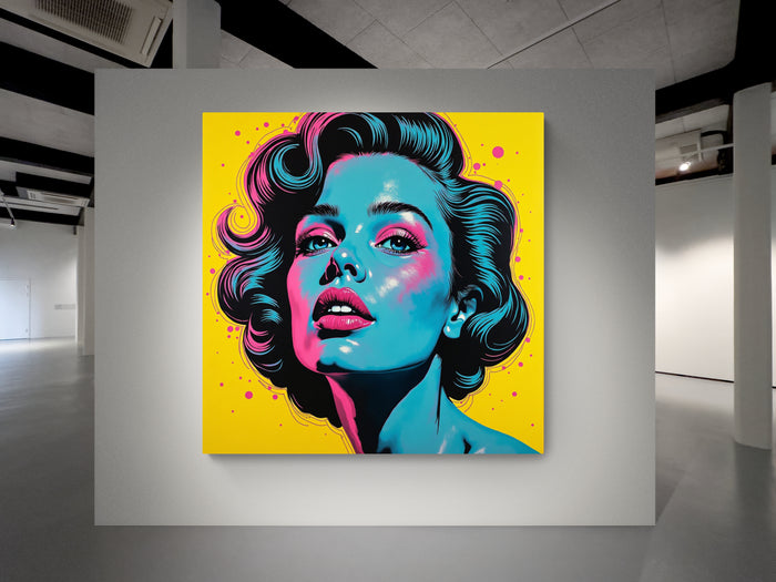 "Limited Edition" Digital Print - Blue Bombshells - #9 of 10.